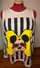 vtg 80s Disney Mickey unlimited tank top Mickey Mouse VTG OS racer back beach