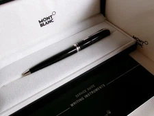 Montblanc Cruise Collection Ballpoint Pen Black PT Name Carved