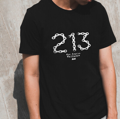 E2K area code 213 LA California Unisex T-Shirt los angeles hollywood west coast