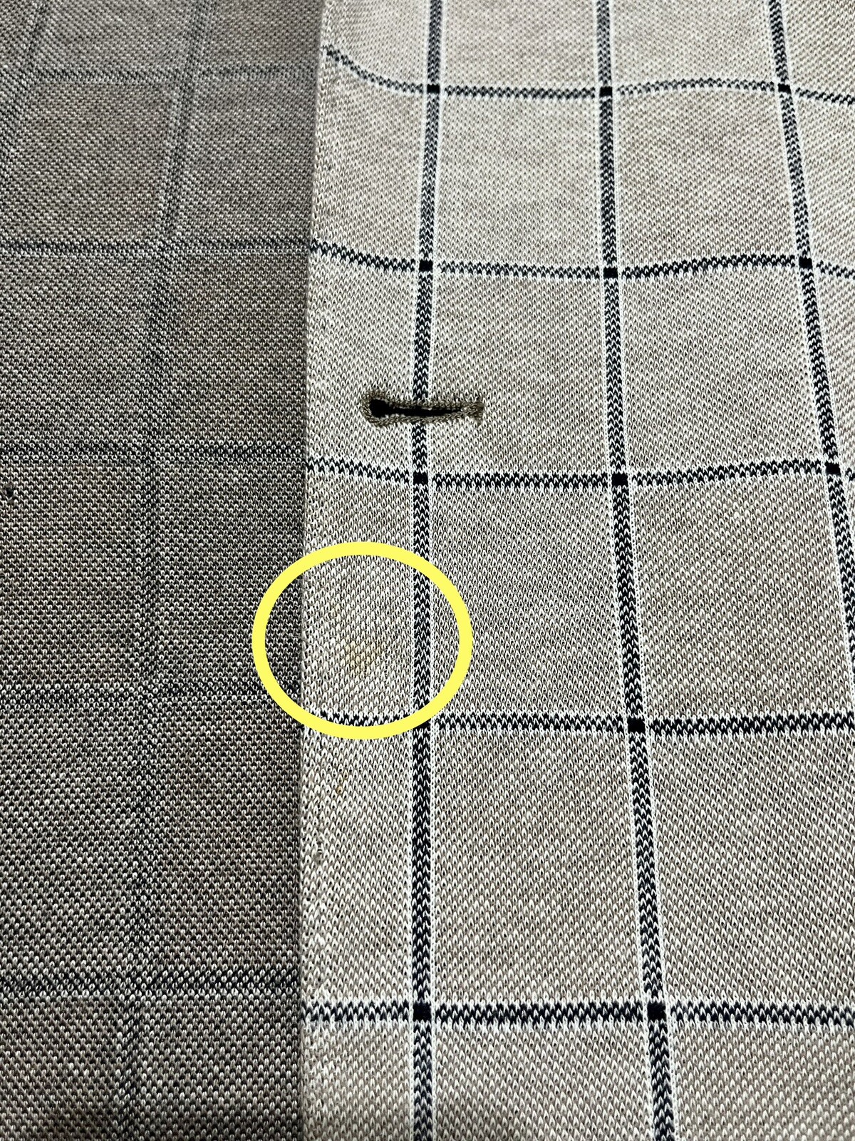 ROBERT TALBOTT - Large - Gray Beige Windowpane 10… - image 12