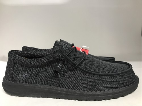 Hey Dude Wally Sox Micro Total Black 