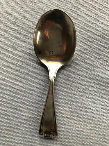 GORHAM Pat 1918 Sterling Silver Baby Spoon “Etruscan”