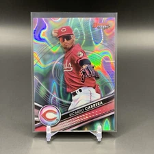 2022 Bowman's Best Top Aqua Lava Refractors #TP18 Ricardo Cabrera /199 (TTC110)