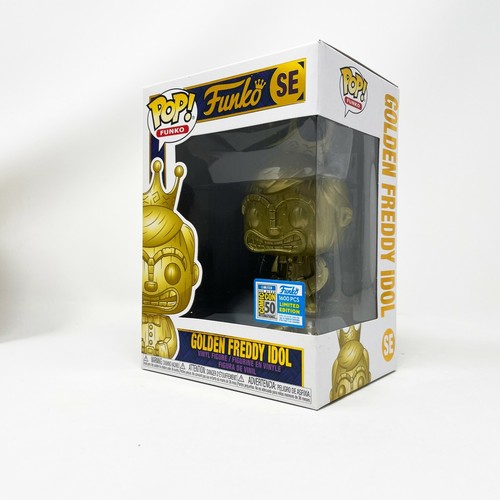 Golden Freddy Idol - Funko PoP - 2019 Fundays Exclusive - Limited Edition 1600 - Picture 3 of 11