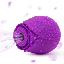 New Rose Female Anniversary Female Birthday Gift Massage Tongue Licking Purple
