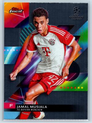 Jamal Musiala 2024 Topps Finest UEFA Bayern Munchen #93 | eBay