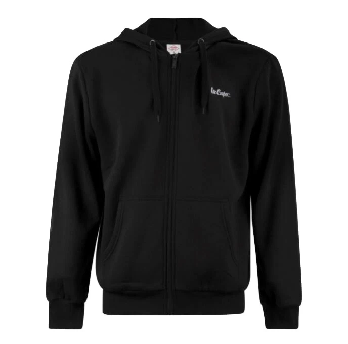 Lee Cooper Homme Zip Capuche Sweat Shirt S M L XL 2XL 3XL Neuf