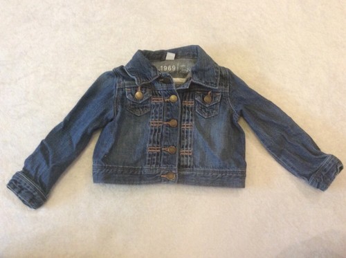 Gap 1969 spring jean jacket 18-24 Month 