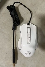 Redragon Griffin White USB Wired Optical Gaming Mouse