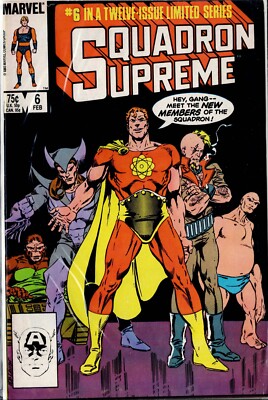 Squadron Supreme #6 (Marvel Comics February 1986)