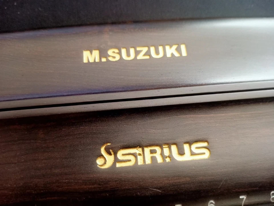Handmade Sandalwood Cover Plate for Sirius Suzuki S-64 DIY Harmonica - Image 3 of 4