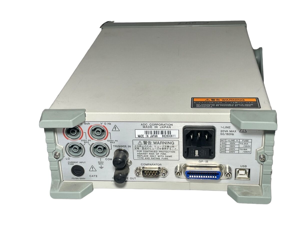 ADVANTEST AD7461A Digital Multimeter | eBay ADVANTEST AD7461A Digital Multimeter | eBay
