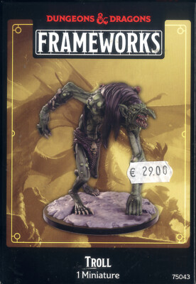 Wizkids D&D Frameworks - Troll (75043), Neuware/new
