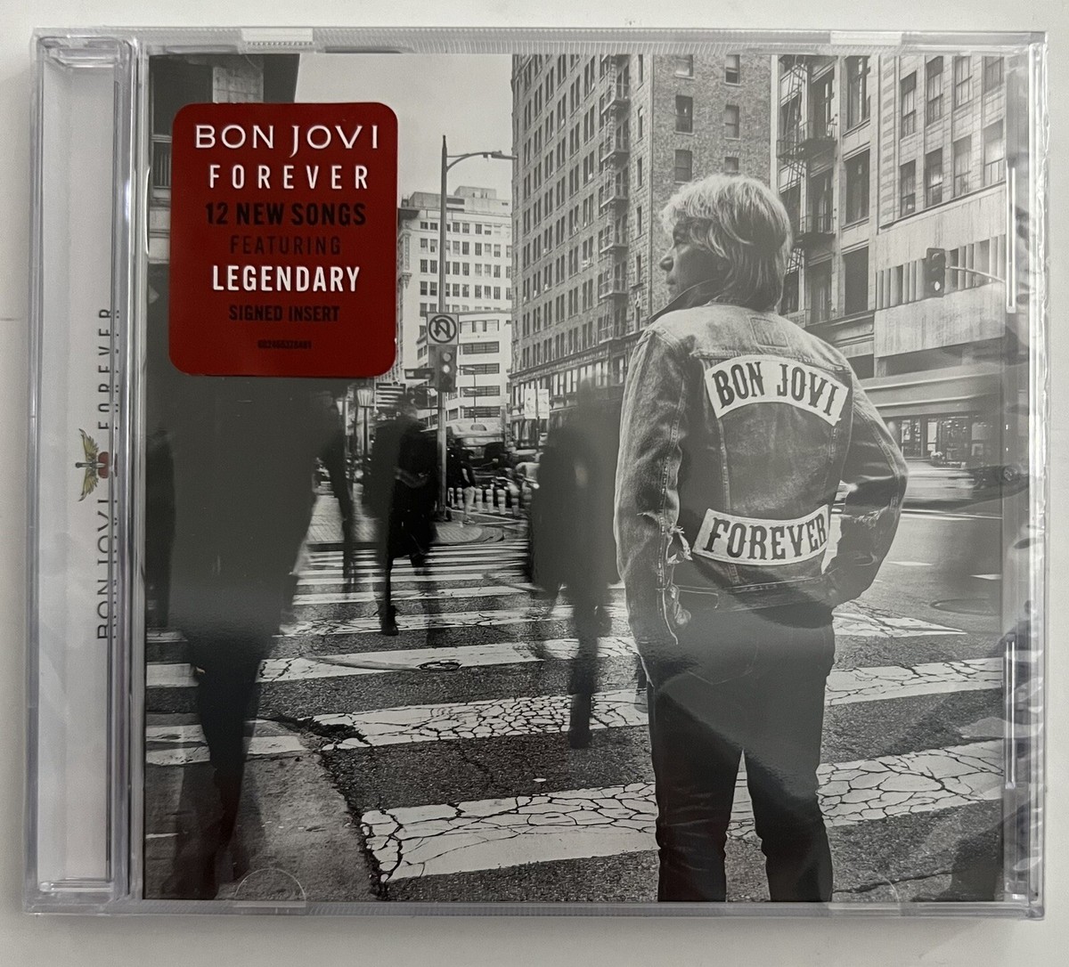 BON JOVI ボン ジョヴィ サイン CD FOREVER Jon Bon Jovi Forever CD Limited Edition Autosigned Cover