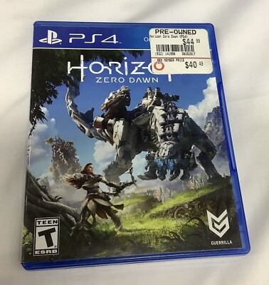 PS4 Horizon Zero Dawn Blue Label Sony PlayStation 4 2017 JAP231112/FCD