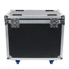 Flight Case For 2Pcs 230W Beam Moving Head Stage Light Hard Case with wheels