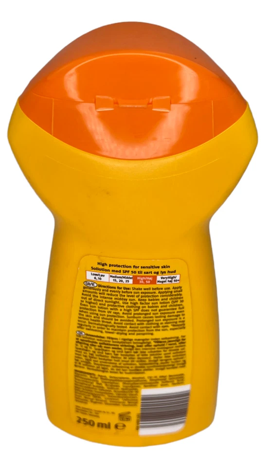 Cien Sun Lotion Sun Cream Classic SPF 50 High Protection Holiday Beach 250ml - Image 2 of 2