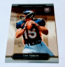 2010 Tim Tebow Topps Platinum ROOKIE RC Card #79 MINT Jacksonville Jaguars STAR