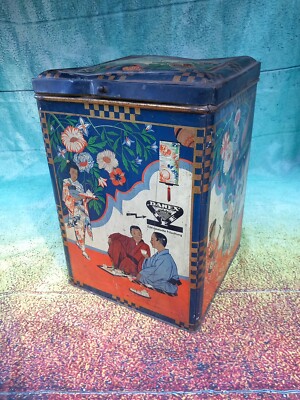 Alte Blechdose - Container Danex Russische Mischung - XXL Tea Tin