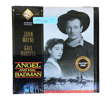 ANGEL AND THE BADMAN John Wayne 45th Anniversary Laserdisc