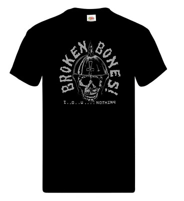 BROKEN BONES ''I..O..U....NOTHING''-  Hardcore Punk T-Shirt  S, M, L, XL, XXL