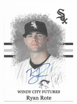 RYAN ROTE Autographed Signed 2008 ASI Windy City Futures card
