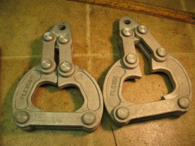 conveyor belt pulling clamps