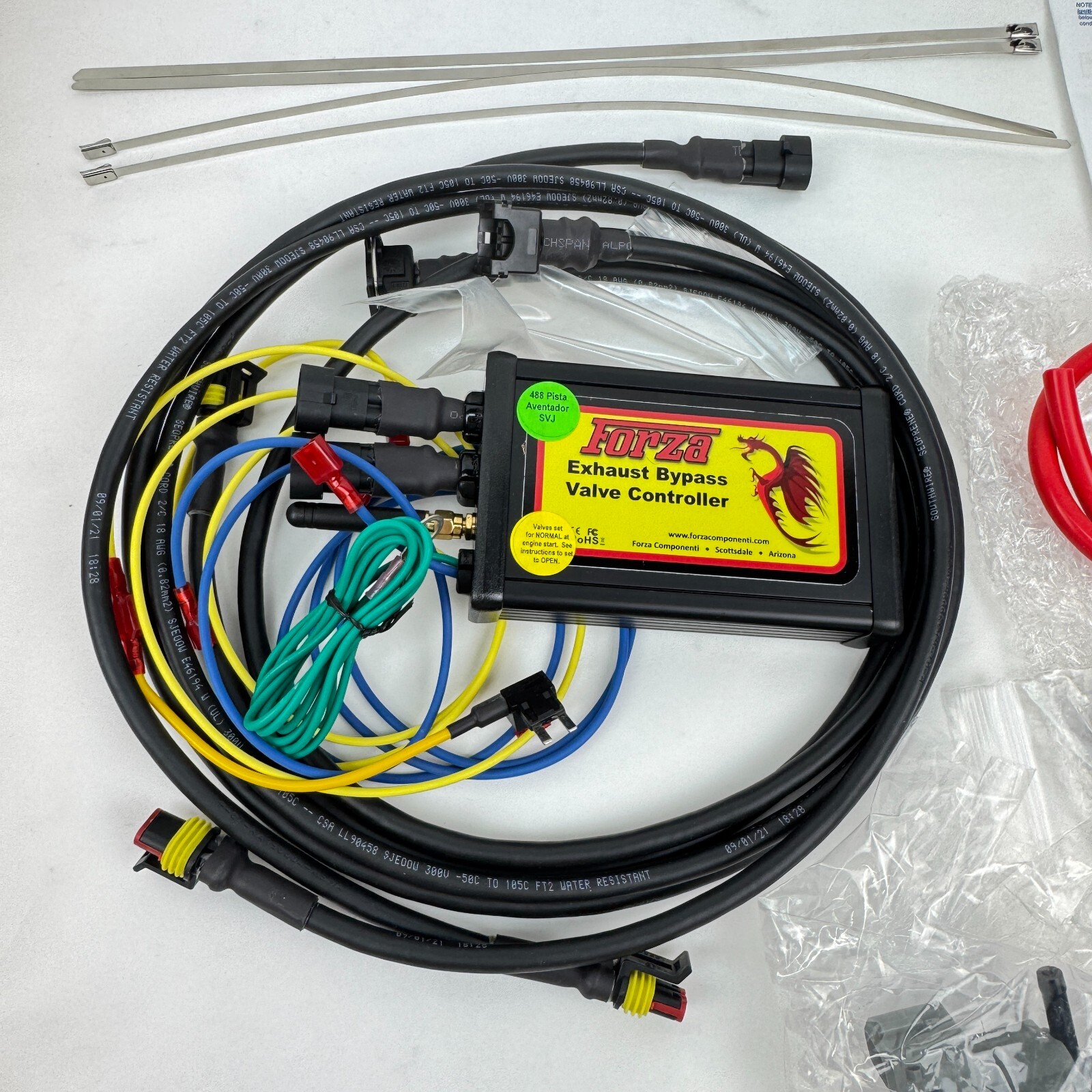 Forza Componenti Exhaust Bypass Valve Controller for Lamborghini Aventador SVJ