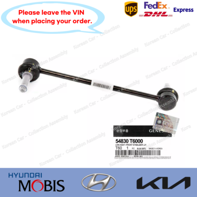 54830T6000 Genuine Front Left Stabilizer Link for Hyundai Genesis
