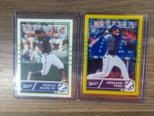 2020 Chronicles Abraham Toro Classics #12 Yellow /10! & Ronald Acuna Jr. 