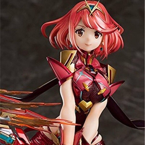 Figura de PVC anime Xenoblade Chronicles 2 Mythra Pyra estatuillas muñeca estatua 27 cm - Imagen 9 de 14
