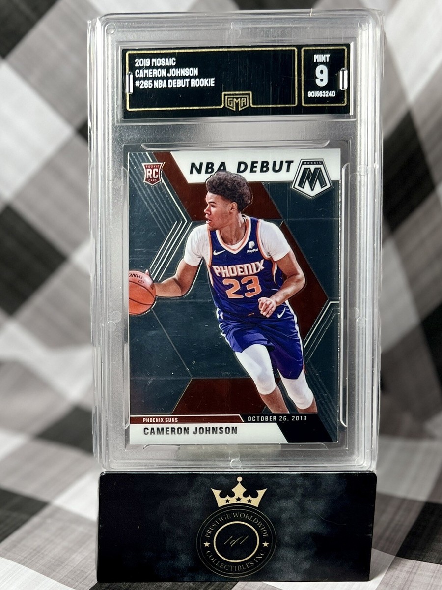 Cameron Johnson RC CARD 9枚セット Cameron Johnson 2019-20 Mosaic NBA Debut Rookie GMA 9 #265 MINT