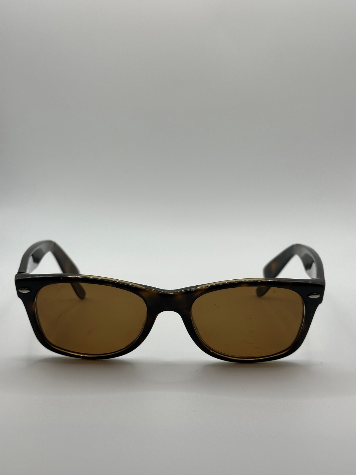 Ray Ban New Wayfarer RB2132 902 Polished Tortoise Square Sunglasses Frames Without Lenses