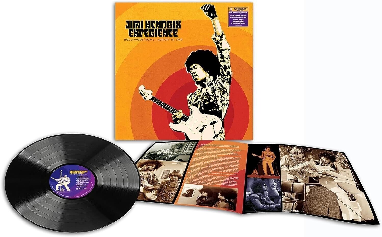 JIMI HENDRIX - LIVE AT THE HOLLYWOOD BOWL -VINILE LP  NUOVO SIGILLATO NEW SEALED