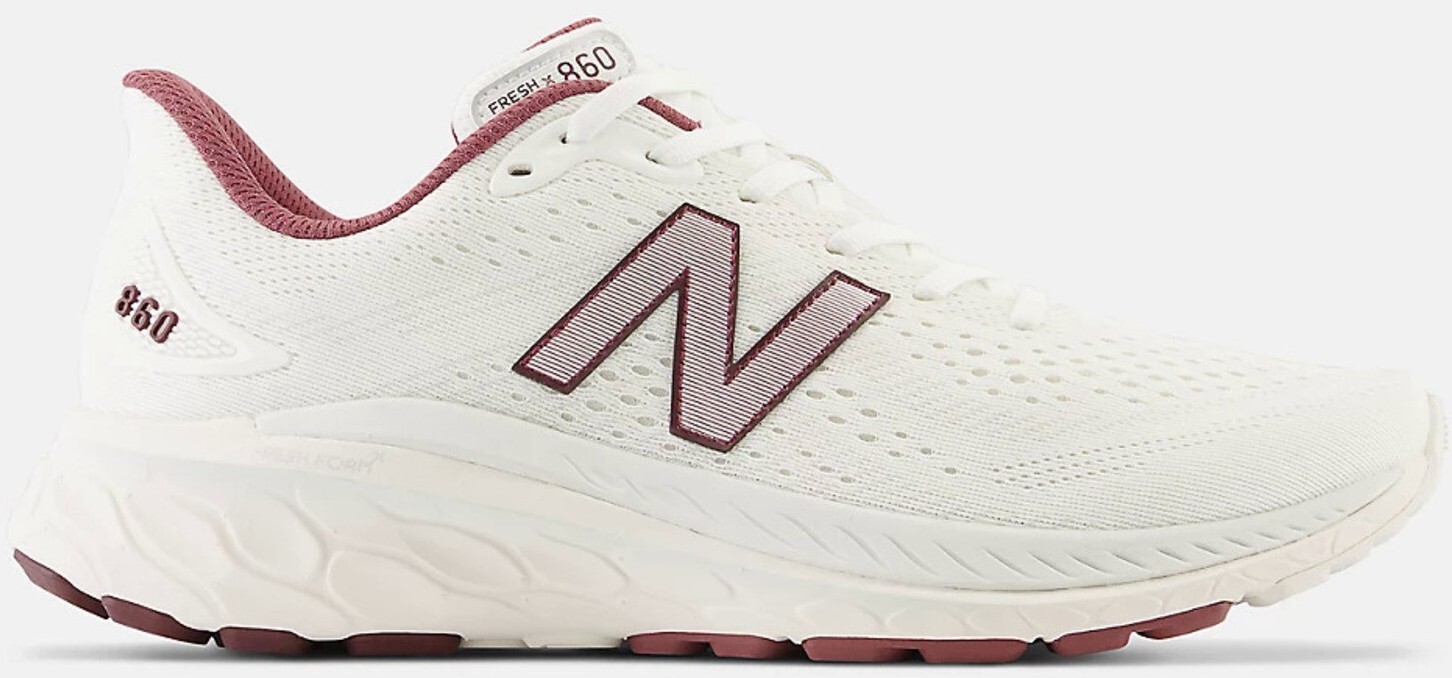 New Balance Fresh Foam 860v12 \'White Vibrant‎ Orange\' Women main image 2
