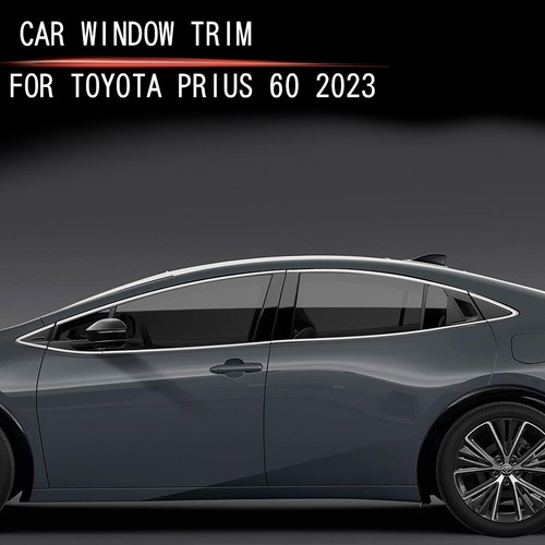 Car Accessories For Toyota Prius 60 Series Stainless Steel Car Window Trim Strip - Picture 7 of 14