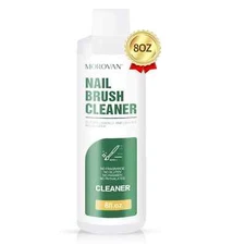 Morovan Nail Brush Cleaner Gel Restorer Solution Acrylic Nail Brush Cleaner Gel