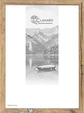 Bilderrahmen Eiche Altholz CLAMARO Collage nach Maß FSC®_Holz Modern eckig M3016