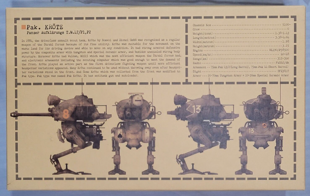 Pak. KRÖTE 1/20 MK-939 Krueger's Krieger - PaK Krote