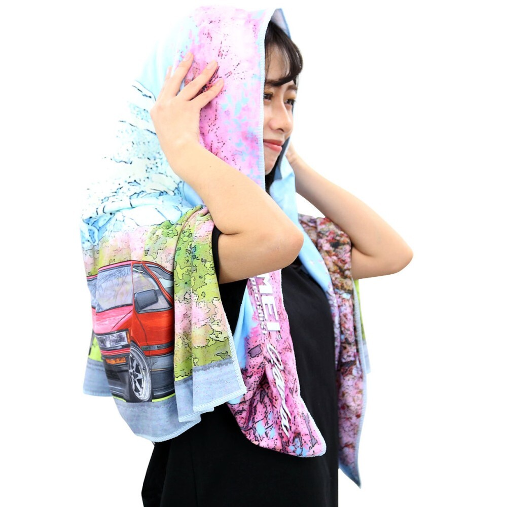 Tomei Bath Towel Gdb/BNR32/AE86 Cherry Blossom Mt. Fuji   TG901A-0000A