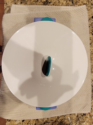 Tupperware 3 Pc Round Microwave Steamer Micro-Steamer 3066A-4 Rice Veggie Cooker