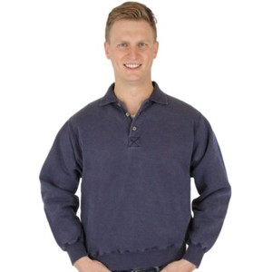 Masculino 100% algodão pesado 3 Botões Moletom Polo-Peso Pesado-Made In Canada | eBay