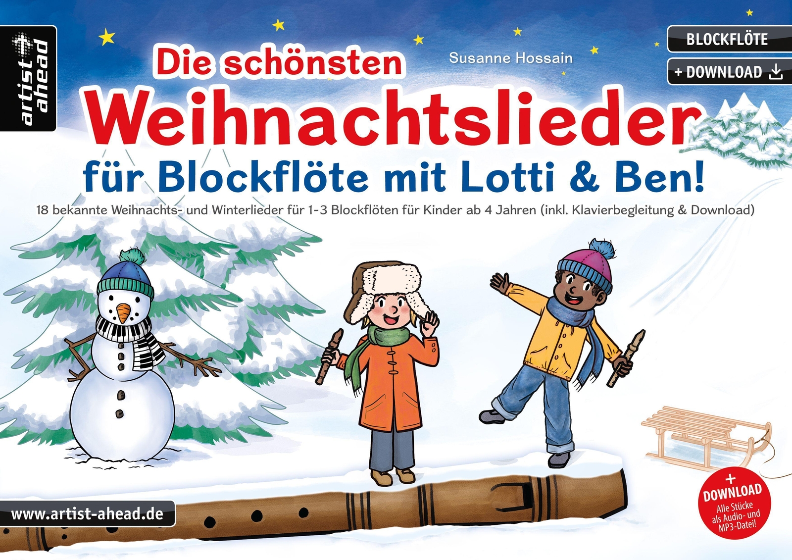 Thumbnail - Die Schönsten Weihnachtslieder Für Blockflöte Mit Lotti & Ben, Susanne