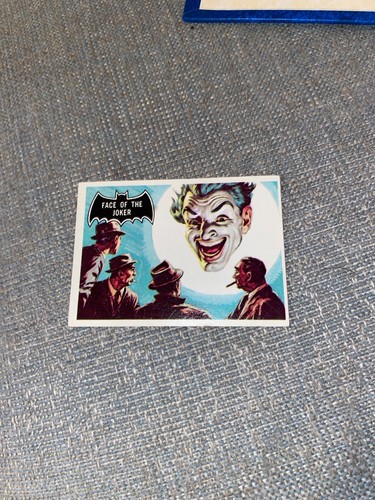 1966 Topps Batman Black Bat #9 Face of the Joker — TAG (grade unconfirmed)