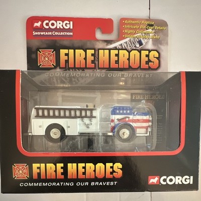 Corgi Showcase Collection Fire Heroes Diecast Fire Engine Model, Firefighting