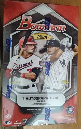 2024 Bowman Baseball Factory Sealed Hobby Box