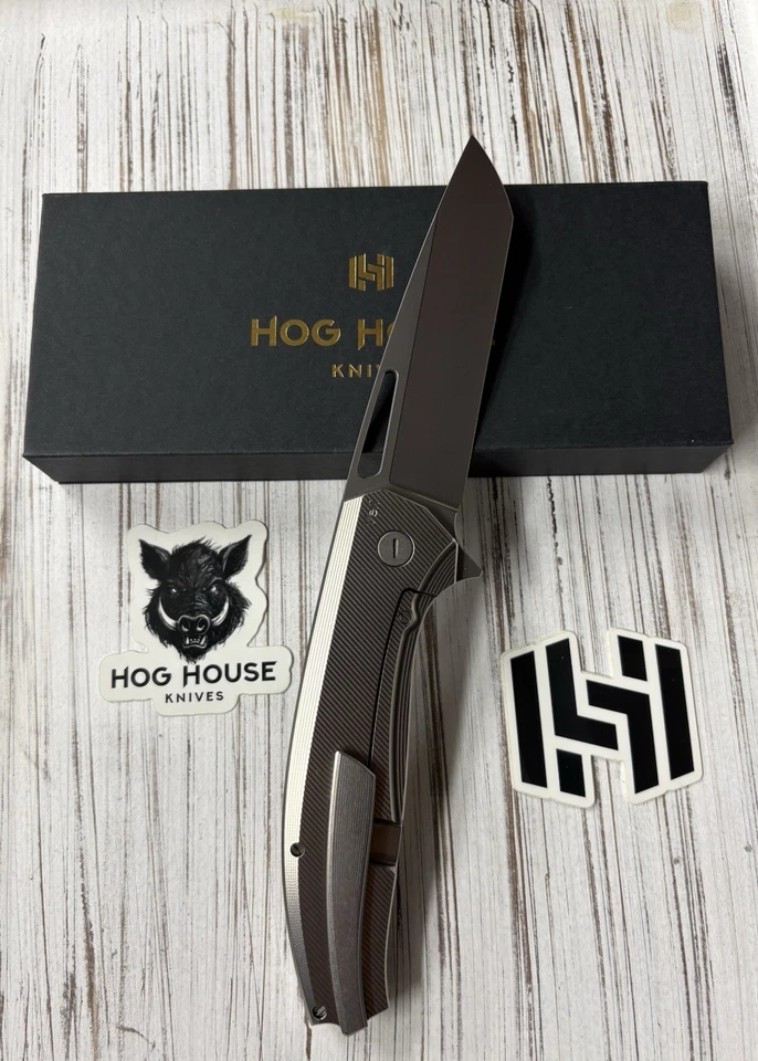 Cuchillos Hog House Veli #369 titanio RWL 34 Foto 2 de 4