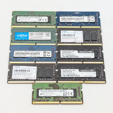 Assorted Crucial, Micron More 72GB 9x8GB DDR4 SO-DIMM PC4-2666 RAM
