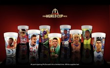 McDonald's 2026 - FIFA World Cup Collectible Cups Complete Set of 9 - OPENED