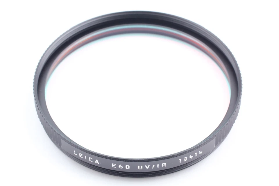 BOXed [Top MINT] Leica 13414 E60 60mm UV-IR Filter black noir schwars From JAPAN - Image 4 of 4